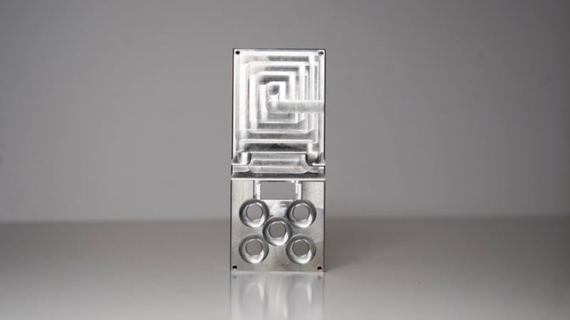 Aluminum Bracket for Vacuum Chamber Fittings