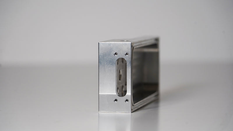 Backside of Vacuum Chamber Al Bracket