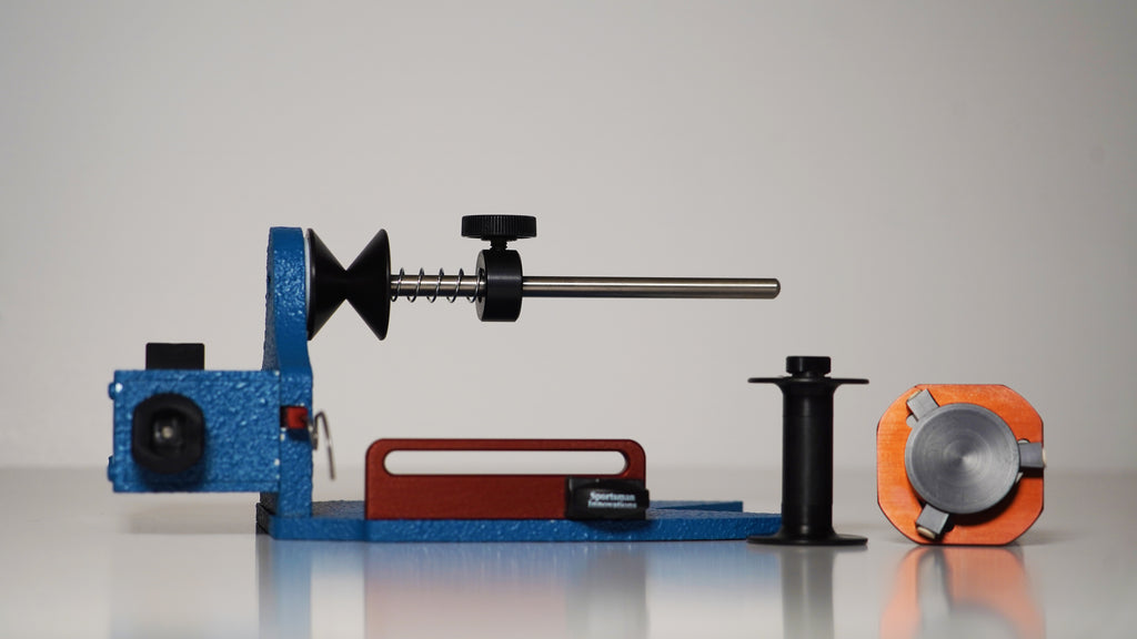 Fish On Spooler PRO Silver Package – Portable Fishing Line Spooler & Stripper