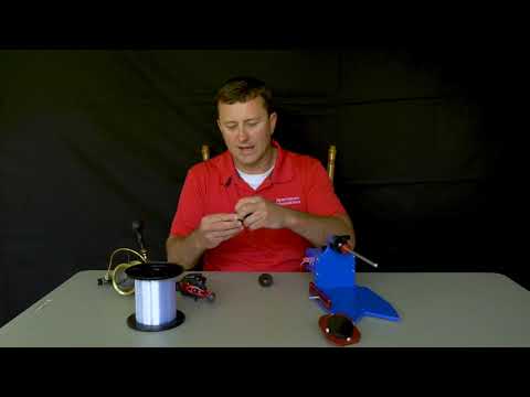 Fish On Spooler BWS Big Water Series Gold Package – Complete Fishing Line Spooler Kit